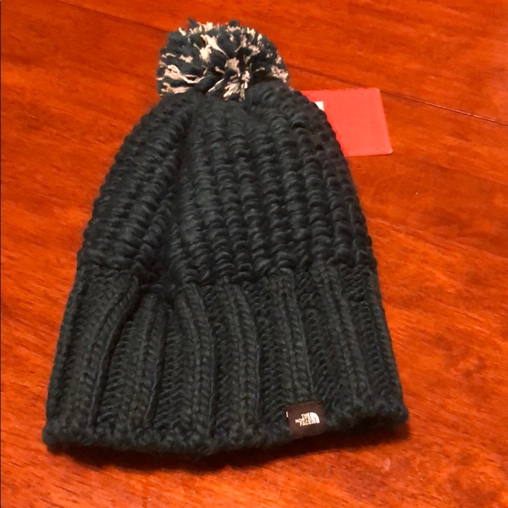 North Face Beanie (Ponderosa Green)